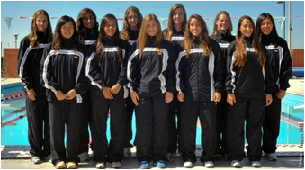 CSUEB swim team  2011-2012